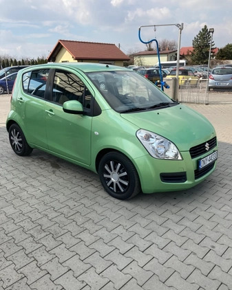 Suzuki Splash cena 14500 przebieg: 148234, rok produkcji 2009 z Paczków małe 121